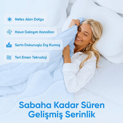AirMood Buzlu Battaniye — serinletici yaz battaniyesi